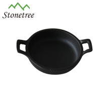 Vegetable Oil Cast Iron Rectangle Mini Skillet/Frying Pan